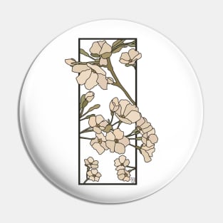 Cherry Blossom Window Pin