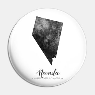 Nevada state map Pin