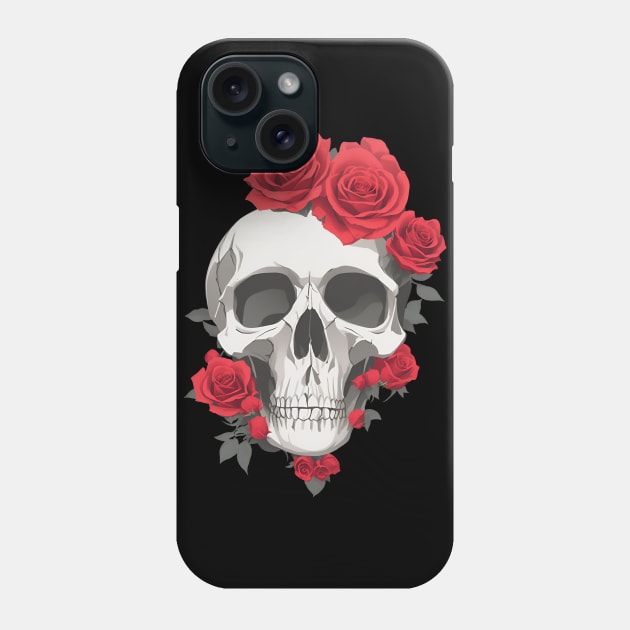 Roses in the shadows Phone Case by Orange-C