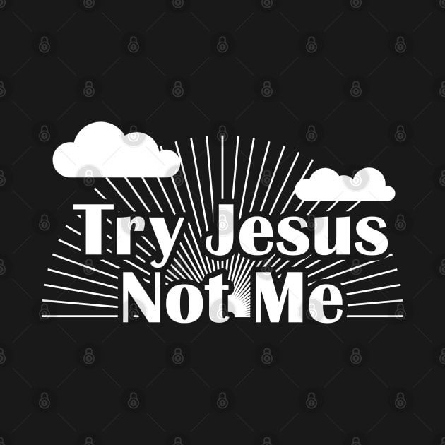 Try Jesus Not Me by BraaiNinja