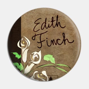 Edith Finch journal with flowers Pin