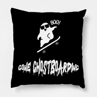 Gone Ghostboarding! Skate Pillow