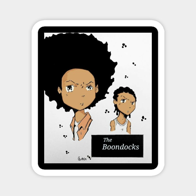 The Boondocks Magnet by Tazartist