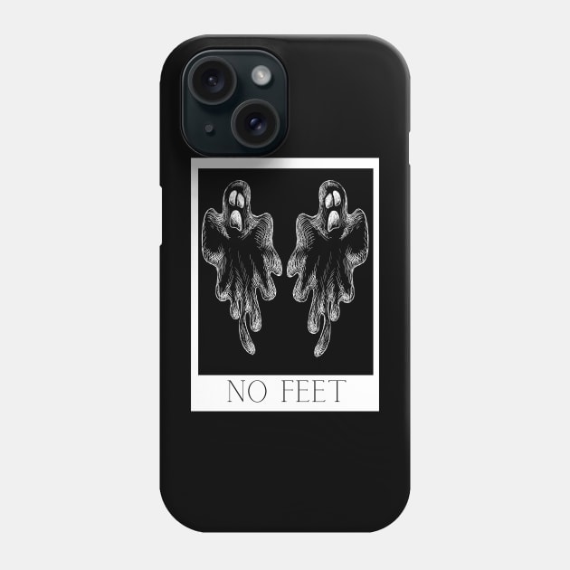 Beetlejuice - No Feet Polaroid Phone Case by ForbiddenDisco