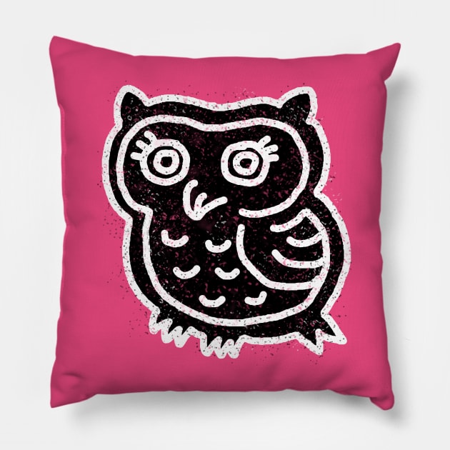 Little Owl Pillow by martinussumbaji