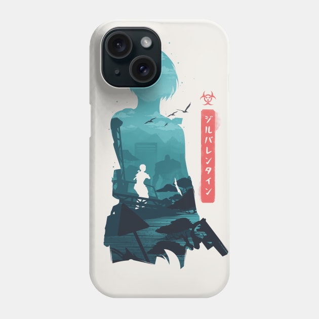 Jill the Survivor Woman Phone Case by whydesign