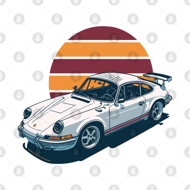 Old Porsche 911 Cars classic by Cruise Dresses