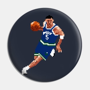 Jason Kidd Pixel Dribble Pin