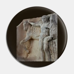 Mythical Horse Creature Ancient Statue Aphrodisias Cut Out Pin