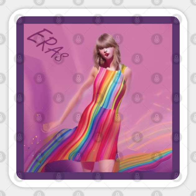 Taylor Swift Eras Tour sticker