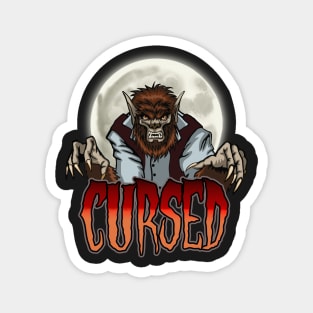 Werewolf Cursed Magnet