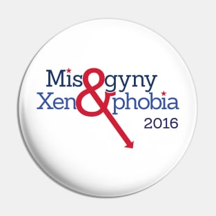 Misogyny & Xenophobia Pin