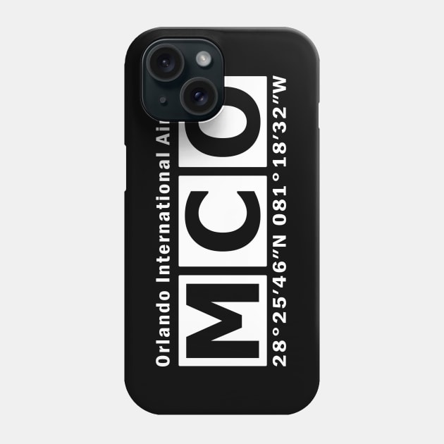 MCO Airport, Orlando International Airport Phone Case by Fly Buy Wear