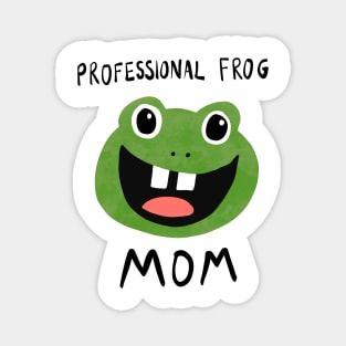 Professional Frog Mom Magnet