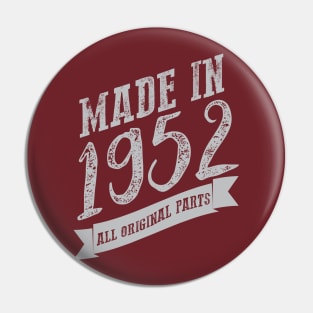 Made in 1952 all original part silver Pin