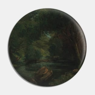 A Brook in the Forest by Gustave Courbet Pin