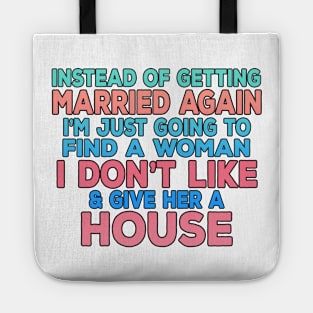 Getting Married Again Tote