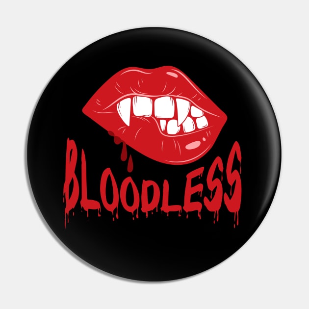 Bloodless / BG3 Shirt / Funny Astarion Shirt / BG3 T-Shirt / RPG Lover Gift / DnD Shirt / Gift for D&D Fan / Sexy Vampire Pin by MeowtakuShop