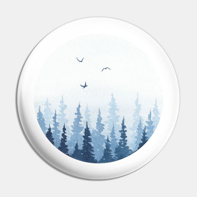 Forest Pin by RosanneCreates