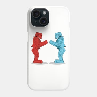 Rock em sock em robots Phone Case