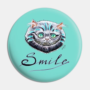 Cheshire Cat Pin