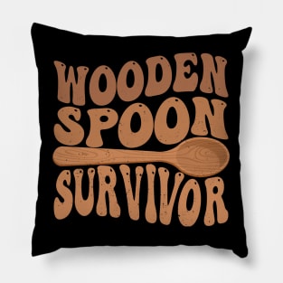 Wooden Spoon Survivor Pillow