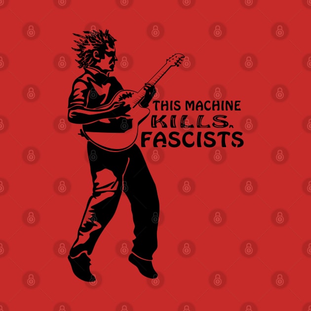 This Machine Kills Fascists Guitar Player by MonkeyBusiness