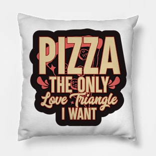 The Love Triangle Pillow