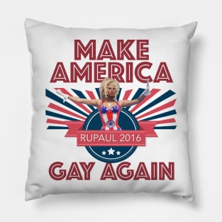 Make America Gay Again! Pillow