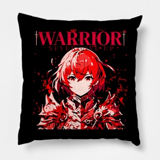 Warrior Girl Pillow