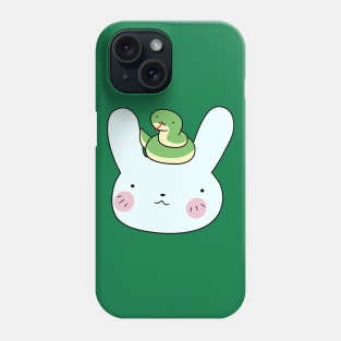 Bunny Face and Snake Phone Case