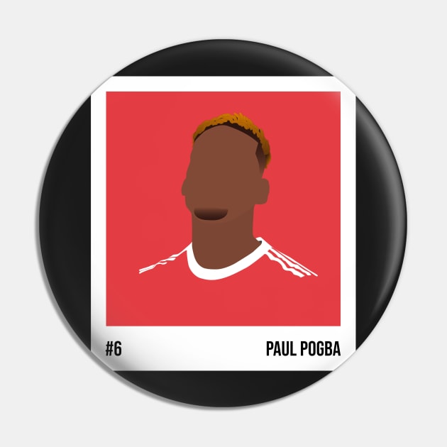 Paul Pogba Minimalistic Camera Film Pin by GotchaFace