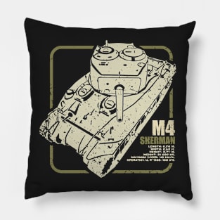 M4 Sherman | WW2 Tank Pillow