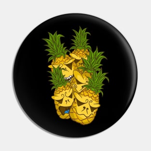 Pineapple doodle Pin