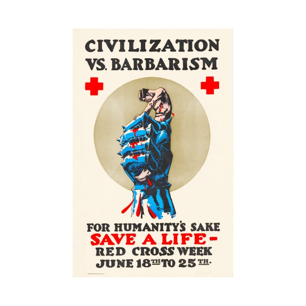 Civilization vs Barbarism by pocketlama