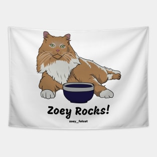 Zoey Rocks! Tapestry