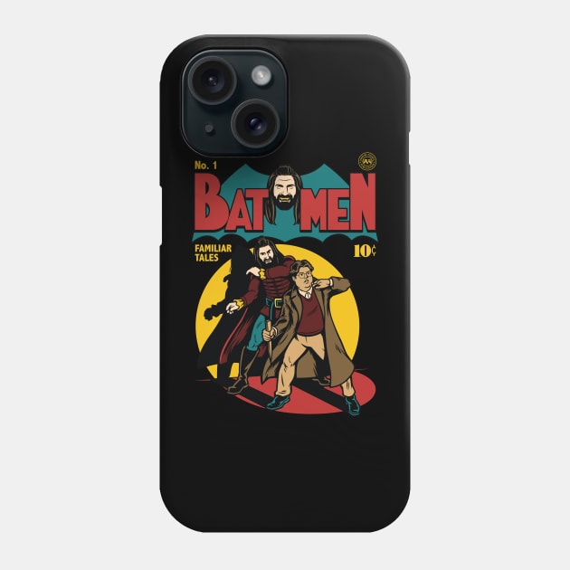 Batmen Comic Phone Case by harebrained