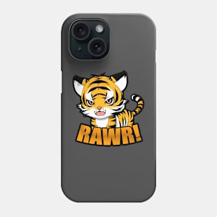 Cute Cartoon Tiger - RAWR Phone Case