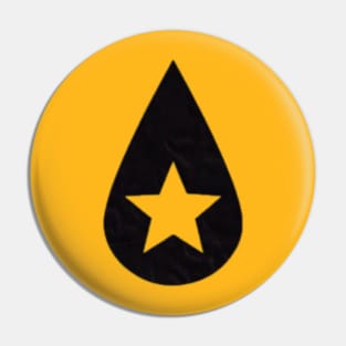 Tear Drop Star Pin