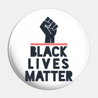 Black Lives Matter T-shirt Pin