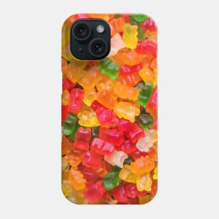 Colorful Gummy Bears Candy Design Phone Case