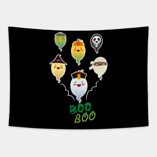 Halloween Cute Ghosts Tapestry