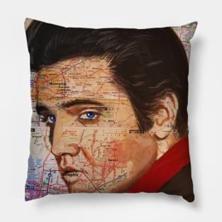 Elvis from Mississippi Pillow