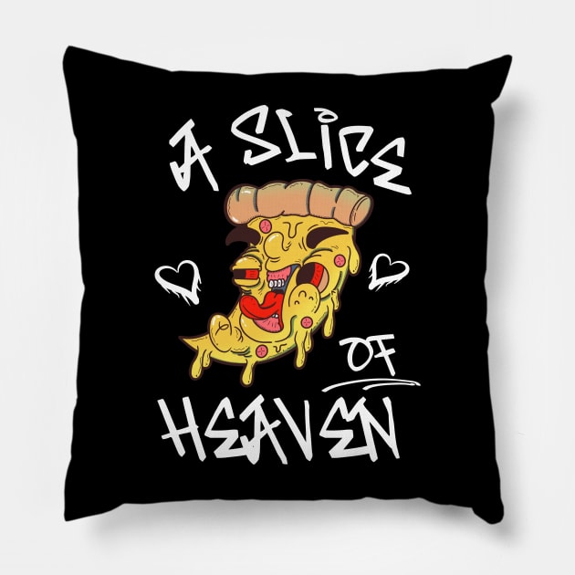 A slice of heaven Pillow by FlatDesktop