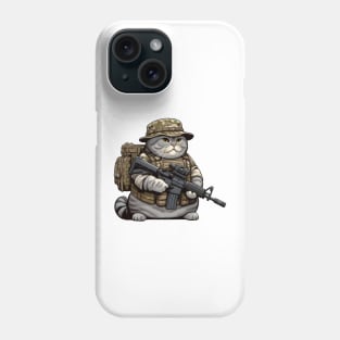 Tactical Cat Phone Case