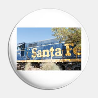 Number 60 Santa Fe train Pin