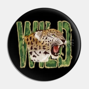 Wild Leopard Pin