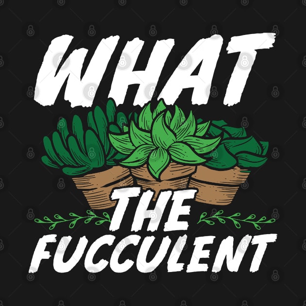 What the fucculent cactus Gardening Gift by savariya