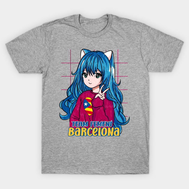 Barcelona Femeni Anime Soccer Girl Sweater - Barcelona Femeni - T-Shirt | TeePublic Barcelona Femeni Anime Soccer Girl Sweater - Barcelona Femeni - T-Shirt | TeePublic