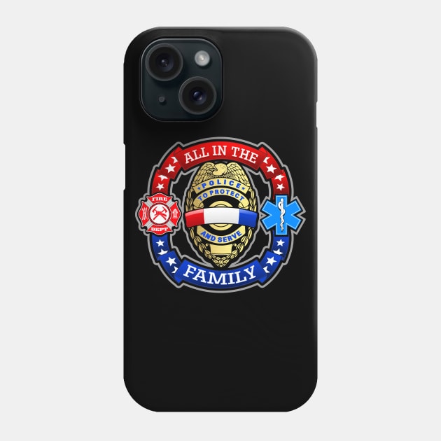 ALL IN THE FAMILY Phone Case by razrgrfx